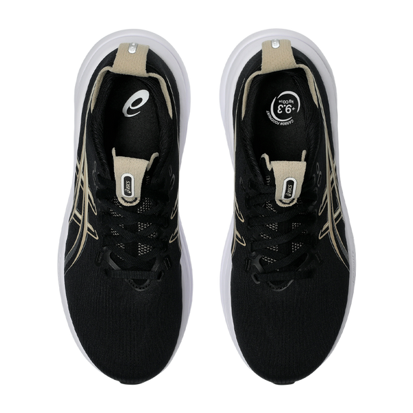 ASICS Women's GEL-NIMBUS 28 Black/Feather Grey
