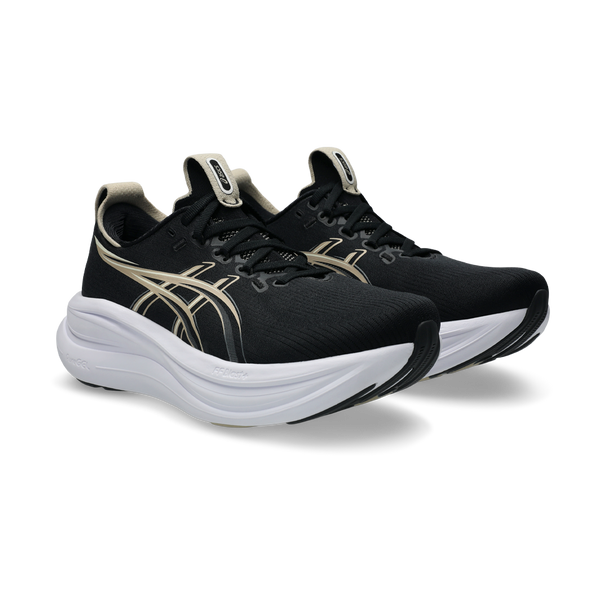 ASICS Women's GEL-NIMBUS 28 Black/Feather Grey