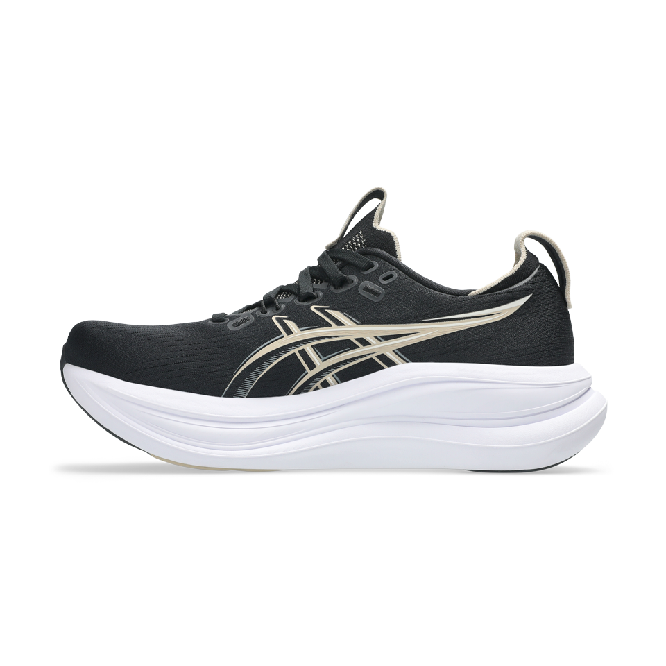 ASICS Women's GEL-NIMBUS 28 Black/Feather Grey