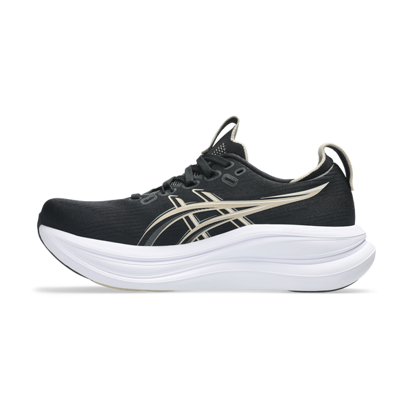 ASICS Women's GEL-NIMBUS 28 Black/Feather Grey