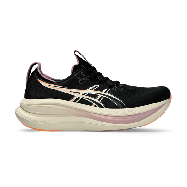 ASICS Women's GEL-NIMBUS 28 Black/Taro Purple