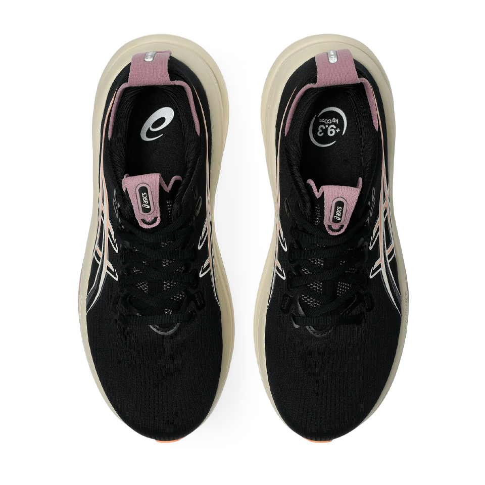ASICS Women's GEL-NIMBUS 28 Black/Taro Purple