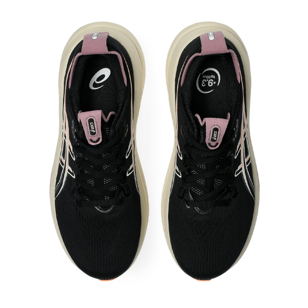 ASICS Women's GEL-NIMBUS 28 Black/Taro Purple