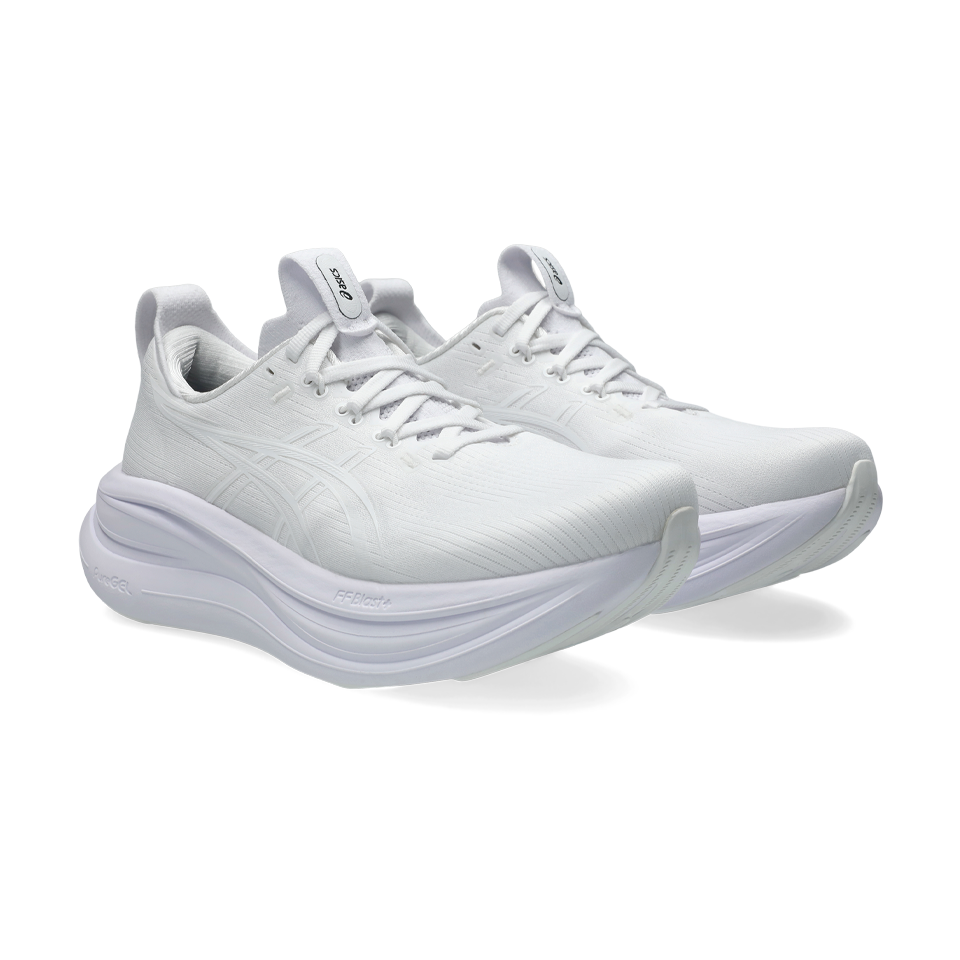 ASICS Women's GEL-NIMBUS 28 White/White
