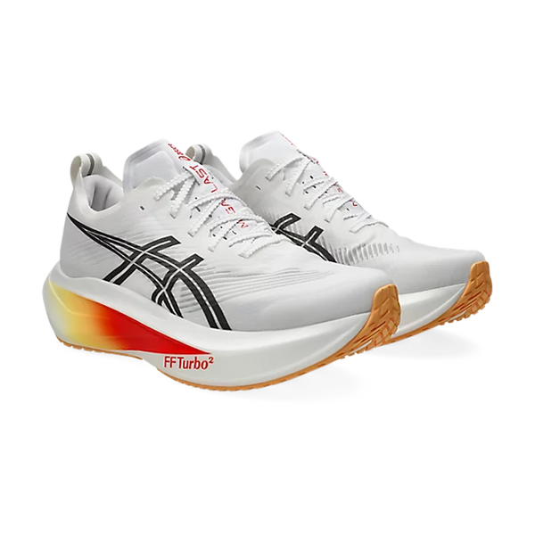 ASICS Unisex MEGABLAST White/Orange Glow