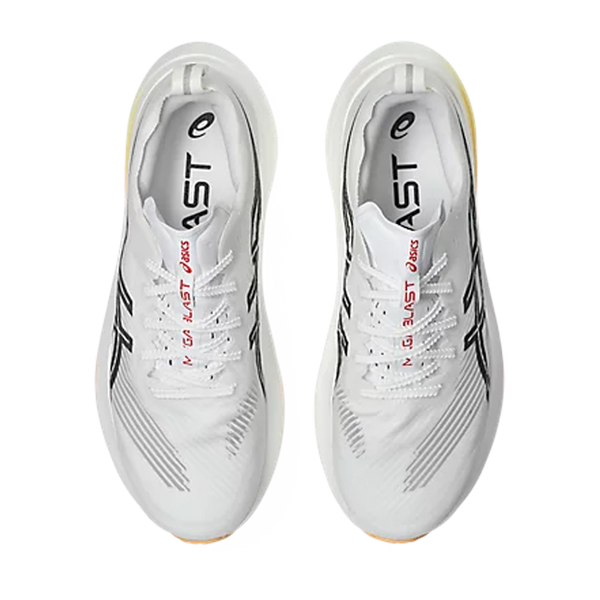 ASICS Unisex MEGABLAST White/Orange Glow