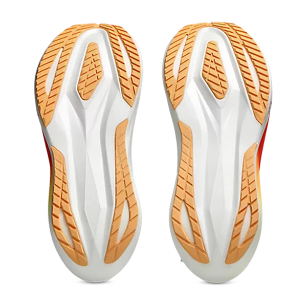 ASICS Unisex MEGABLAST White/Orange Glow