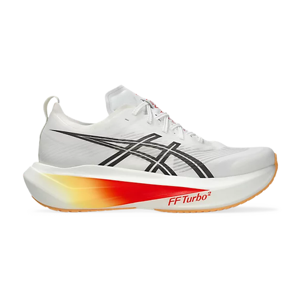 ASICS Unisex MEGABLAST White/Orange Glow Main image