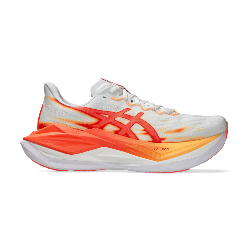ASICS Unisex SUPERBLAST 3 White/Orange Glow