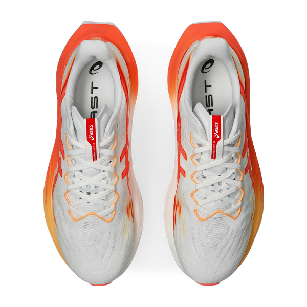ASICS Unisex SUPERBLAST 3 White/Orange Glow