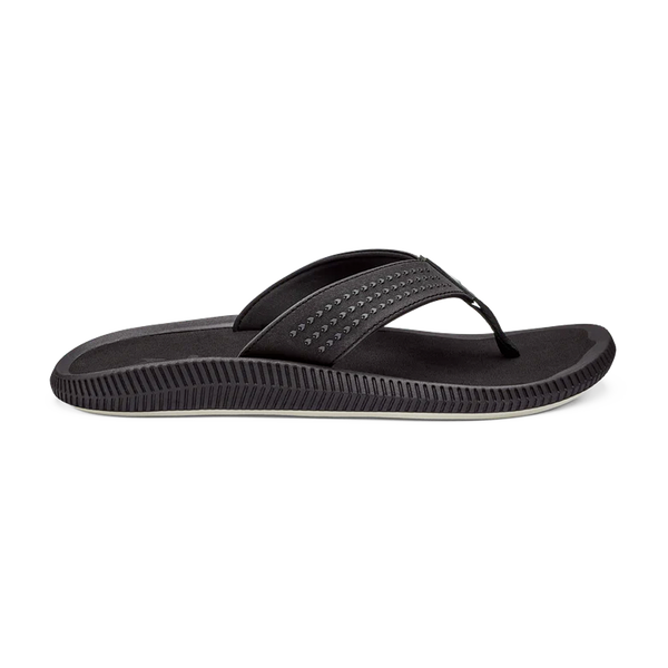 OluKai Men's Ulele Black/Black