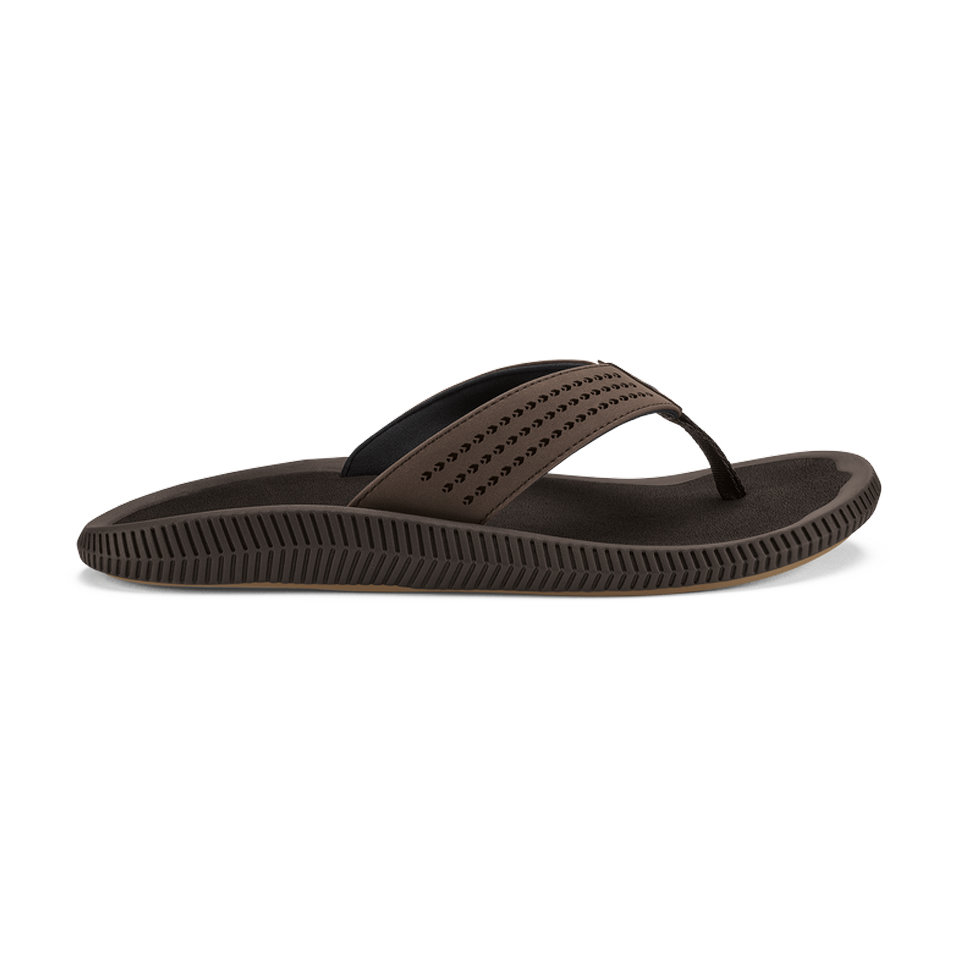 OluKai Men's Ulele Dark Java/Dark Java