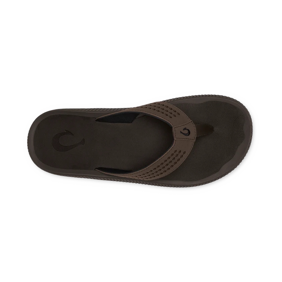 OluKai Men's Ulele Dark Java/Dark Java