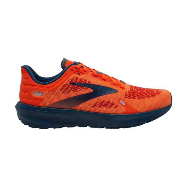 Brooks Men's Launch 9 Flame/Titan/Crystal