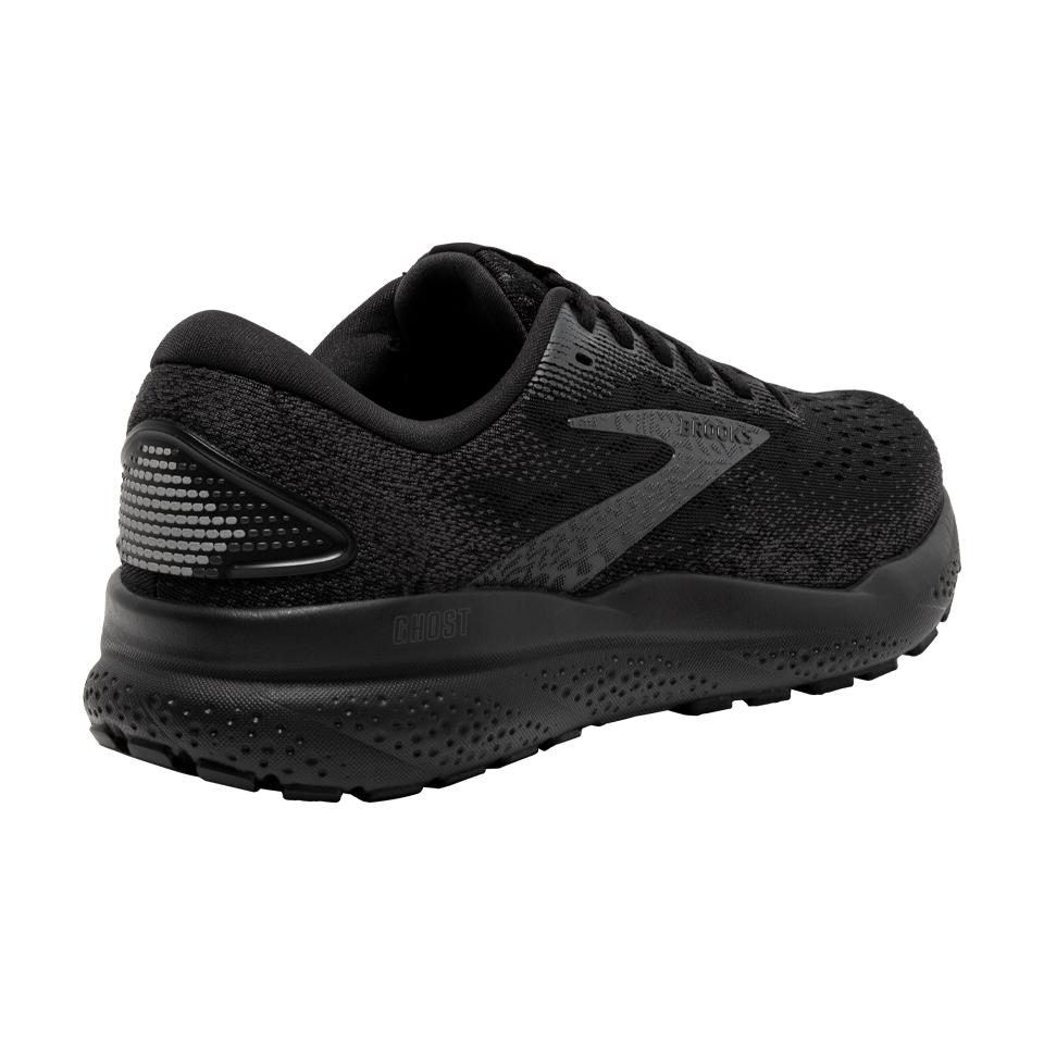 Brooks Men s Ghost 16 2E Width Black Black Play Stores Inc
