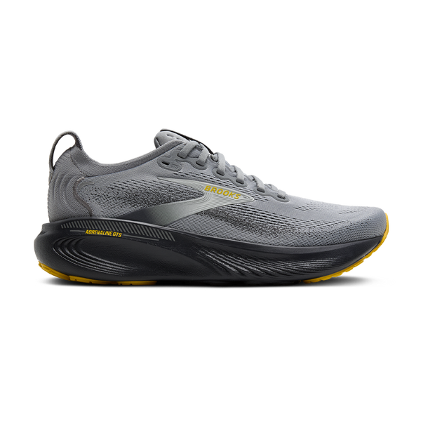 Brooks Men's Adrenaline GTS 25 D Width Primer Grey/Ebony/Jasmin