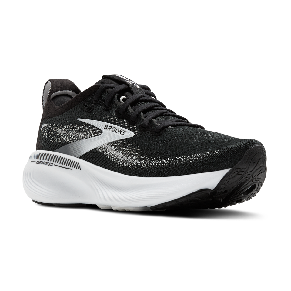 Brooks Men's Adrenaline GTS 25 D Width Black/White Secondary image