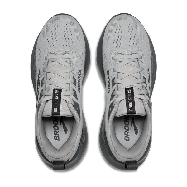 Brooks Men's Beast GTS 26 2E Width Gray/Gray/Blackened Pearl