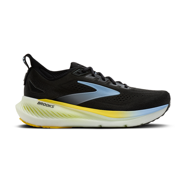 Brooks Men's Glycerin 23 D Width Black/Cyber Yellow/Nightlife