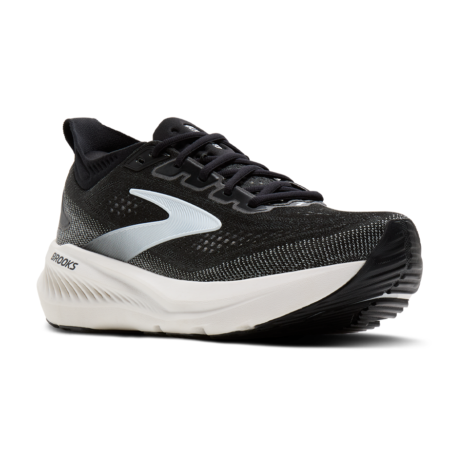 Brooks Men's Glycerin 23 D Width Black/Grey/White Secondary image