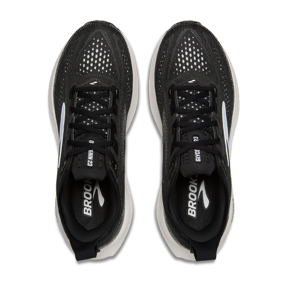 Brooks Men's Glycerin 23 D Width Black/Grey/White