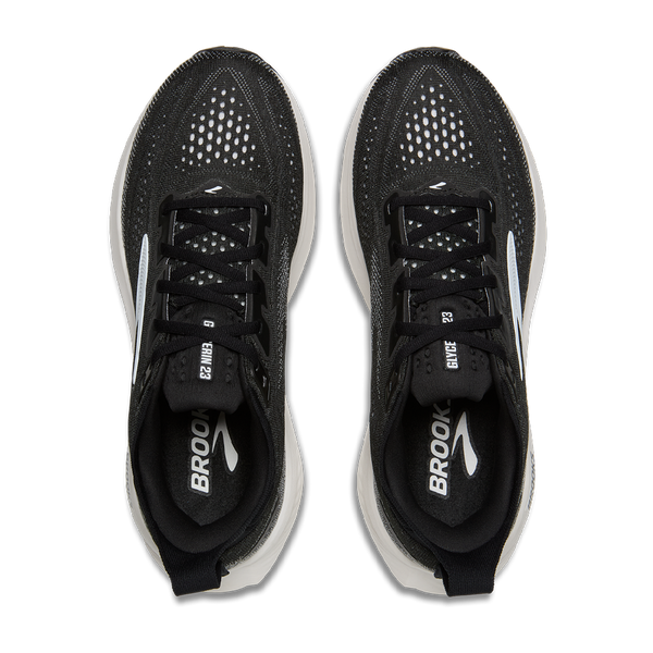 Brooks Men's Glycerin 23 2E Width Black/Grey/White