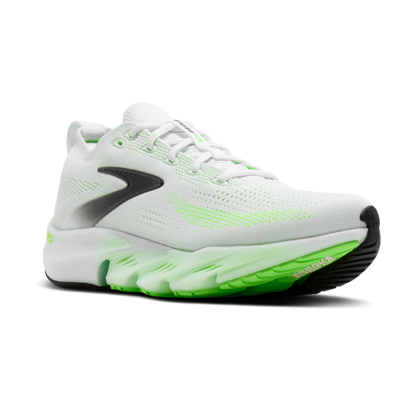 Brook Men's Glycerin Flex White/Green Gecko/Phantom