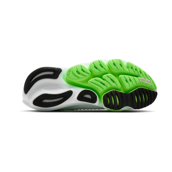 Brook Men's Glycerin Flex White/Green Gecko/Phantom