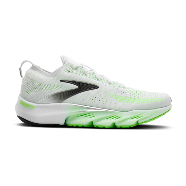 Brook Men's Glycerin Flex White/Green Gecko/Phantom