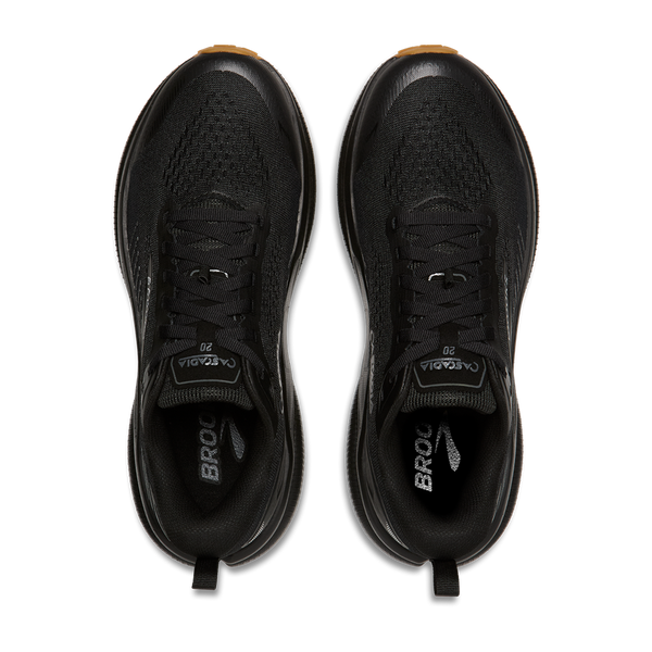 Brooks Men's Cascadia 20 Black/Ebony/Gum