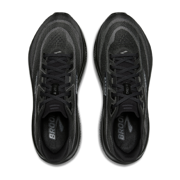 Brooks Men's Ghost 18 2E Width Black/Black/Ebony