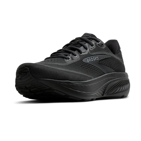Brooks Men's Ghost 18 2E Width Black/Black/Ebony