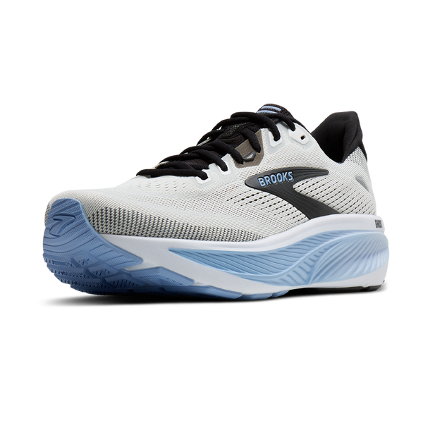 Brooks Men's Ghost 18 D Width White/Black/Open Air