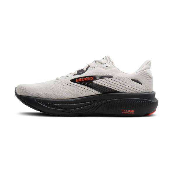 Brooks Men's Ghost 18 2E Width Coconut/Pearl/Tigerlily