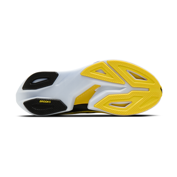 Brooks Men's Hyperion Max 4 White/Cyber Yellow/Black