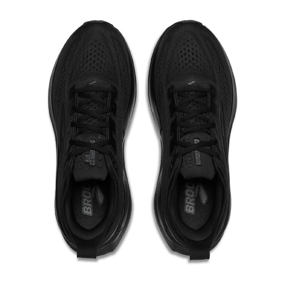 Brooks Men's Glycerin GTS 23 D Width Black/Black/Ebony