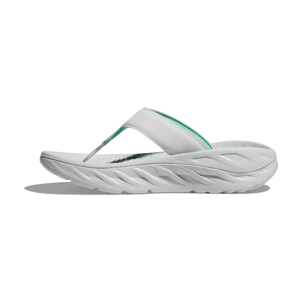 HOKA Women's ORA Recovery Flip Cosmic Grey/Seafoam