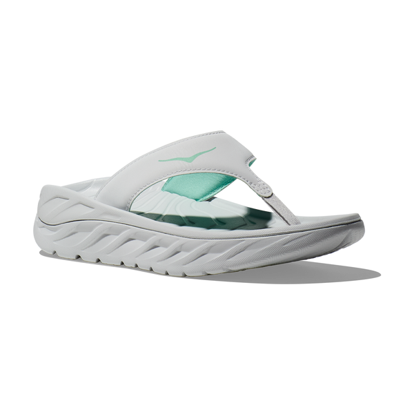 HOKA Women's ORA Recovery Flip Cosmic Grey/Seafoam