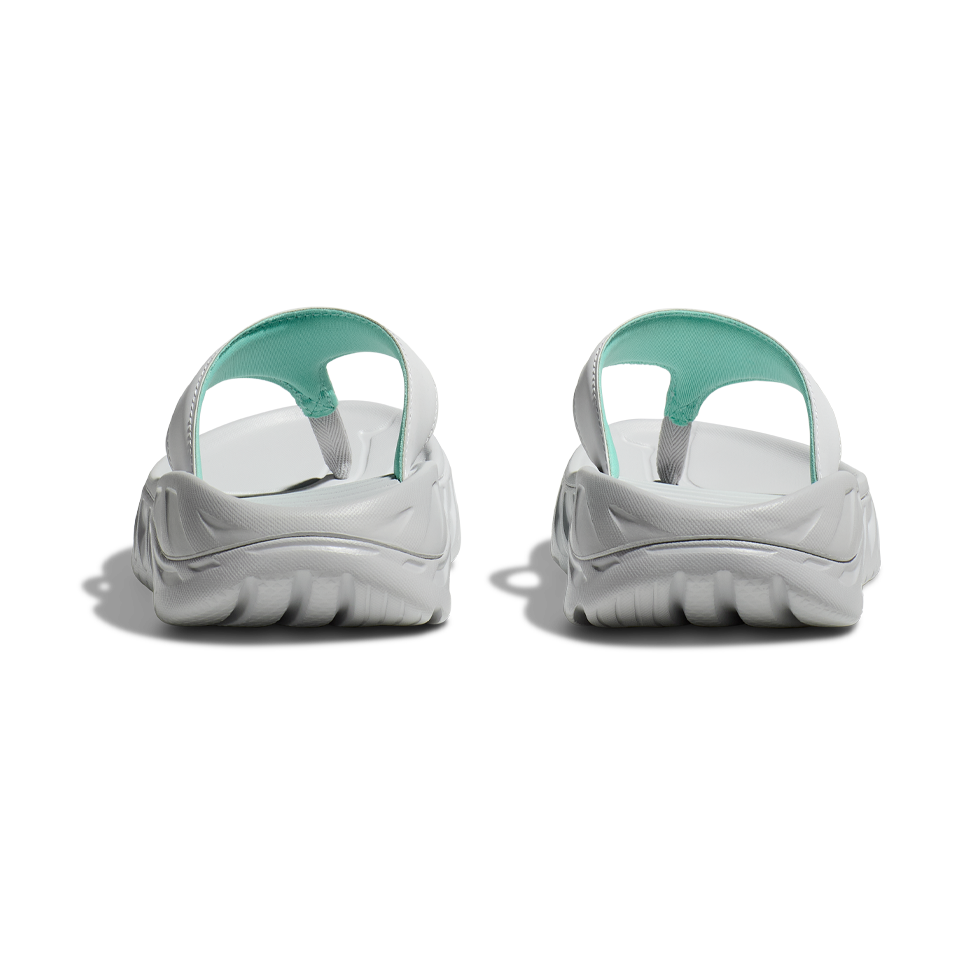 HOKA Women's ORA Recovery Flip Cosmic Grey/Seafoam