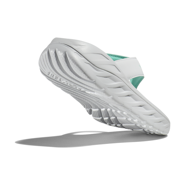HOKA Women's ORA Recovery Flip Cosmic Grey/Seafoam