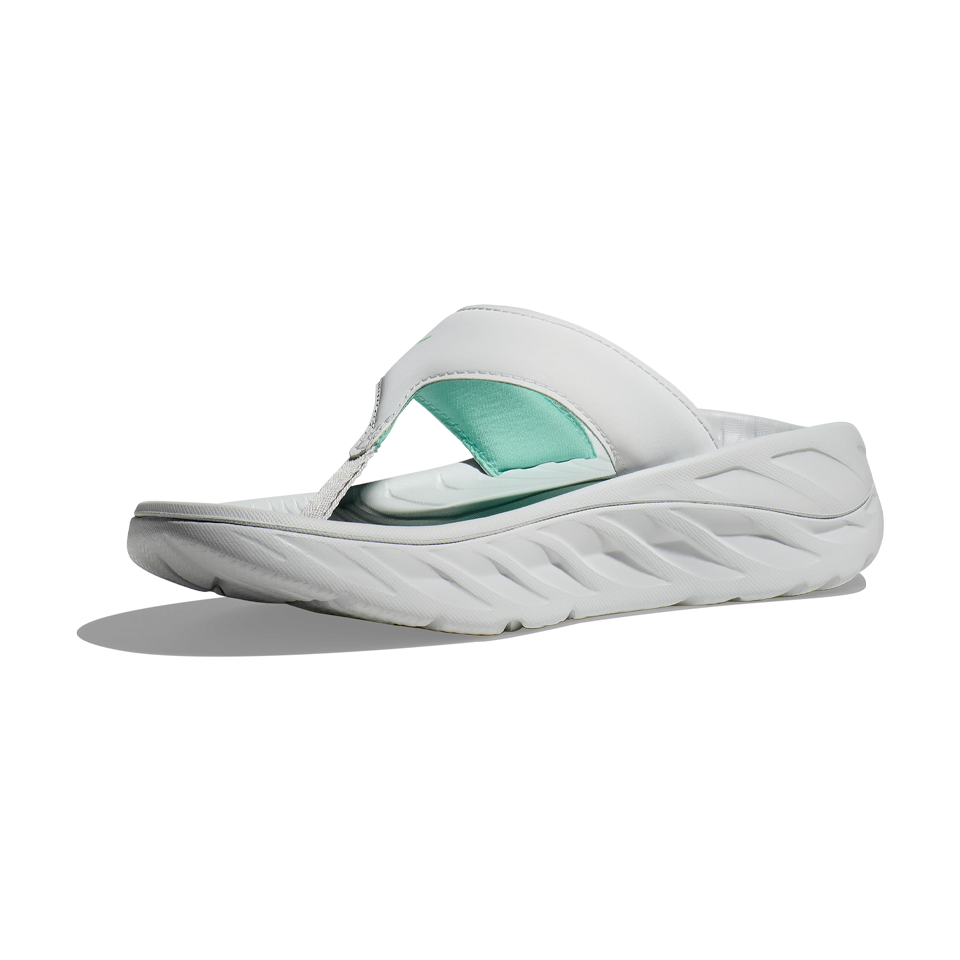 HOKA Women's ORA Recovery Flip Cosmic Grey/Seafoam