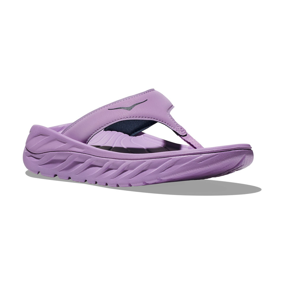 HOKA Women's ORA Recovery Flip Violet Bloom/Outerspace