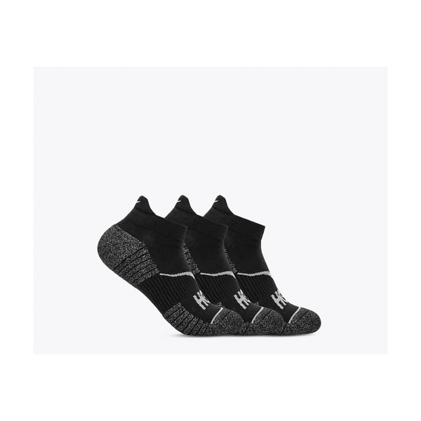 HOKA No-Show Run Sock 3-Pack Black/Black/Black