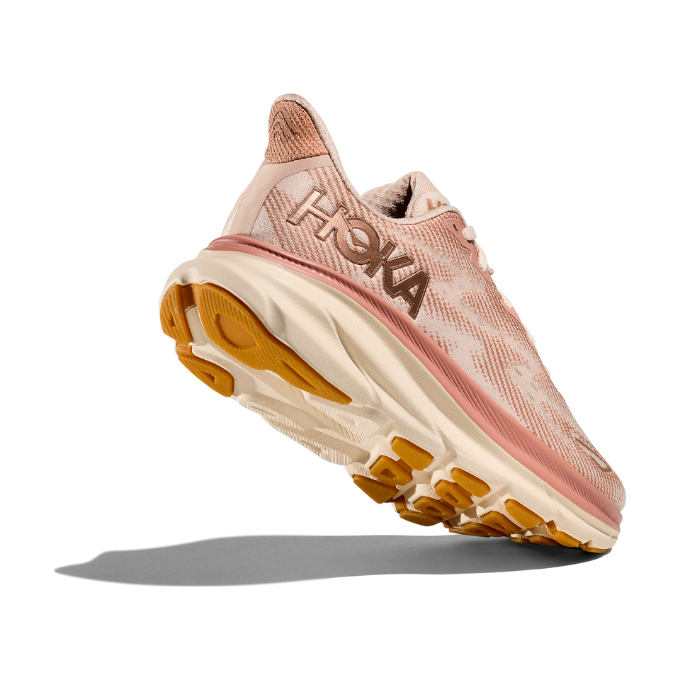 HOKA Women's Clifton 9 Sandstone/Cream Play Stores Inc