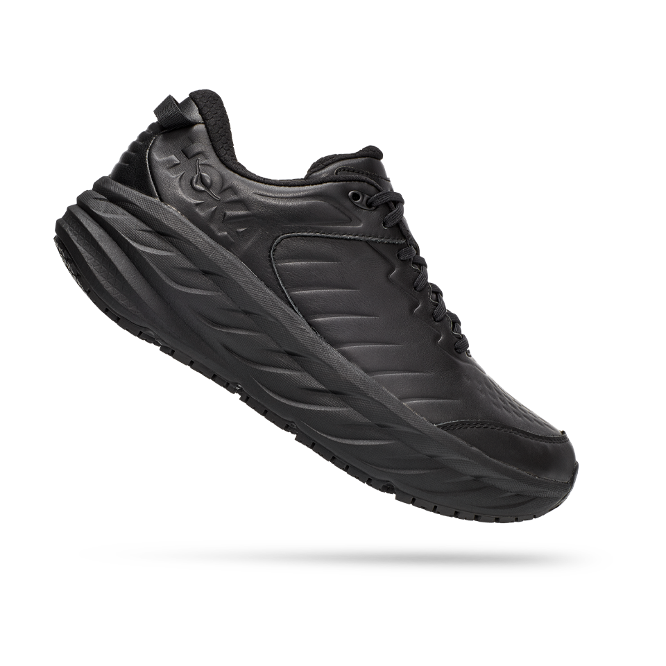 HOKA Men's Bondi SR Wide Black/Black Secondary image
