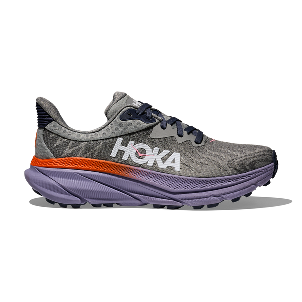 HOKA Women's Challenger 7 Galactic Grey/Wild Indigo