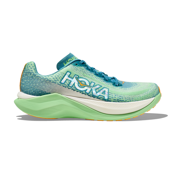 HOKA Men's Mach X Ocean Mist/Lime Glow