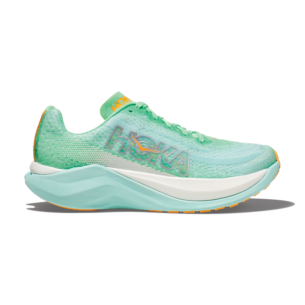 HOKA Women's Mach X Lime Glow/Sunlit Ocean