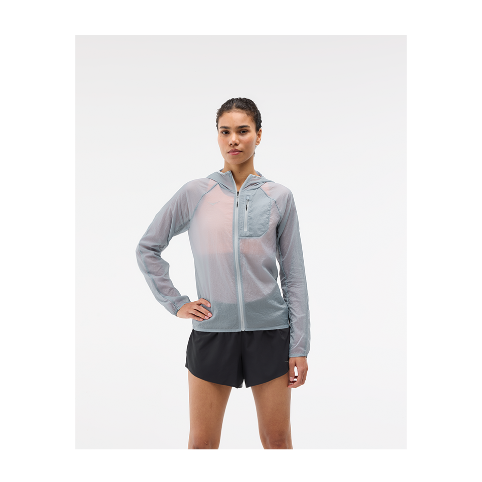 HOKA Women's Skyflow Jacket Mineral Blue Main image