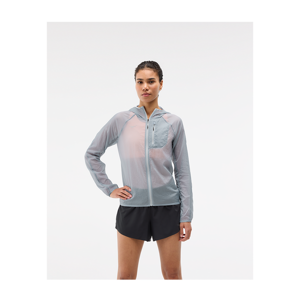 HOKA Women's Skyflow Jacket Mineral Blue